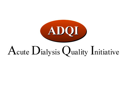 Acute Dialysis Quality Initiative